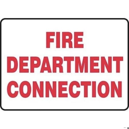 Accuform Safety Sign FIRE DEPARTMENT MFXG481XL MFXG481XL